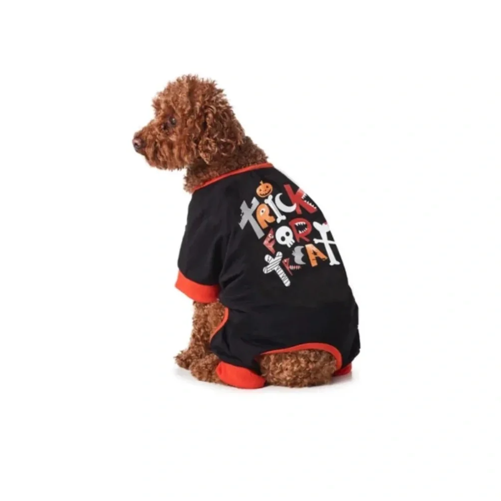 HOTEL DOGGY Trick or Treat Spooky Halloween Bone Candy Onsie